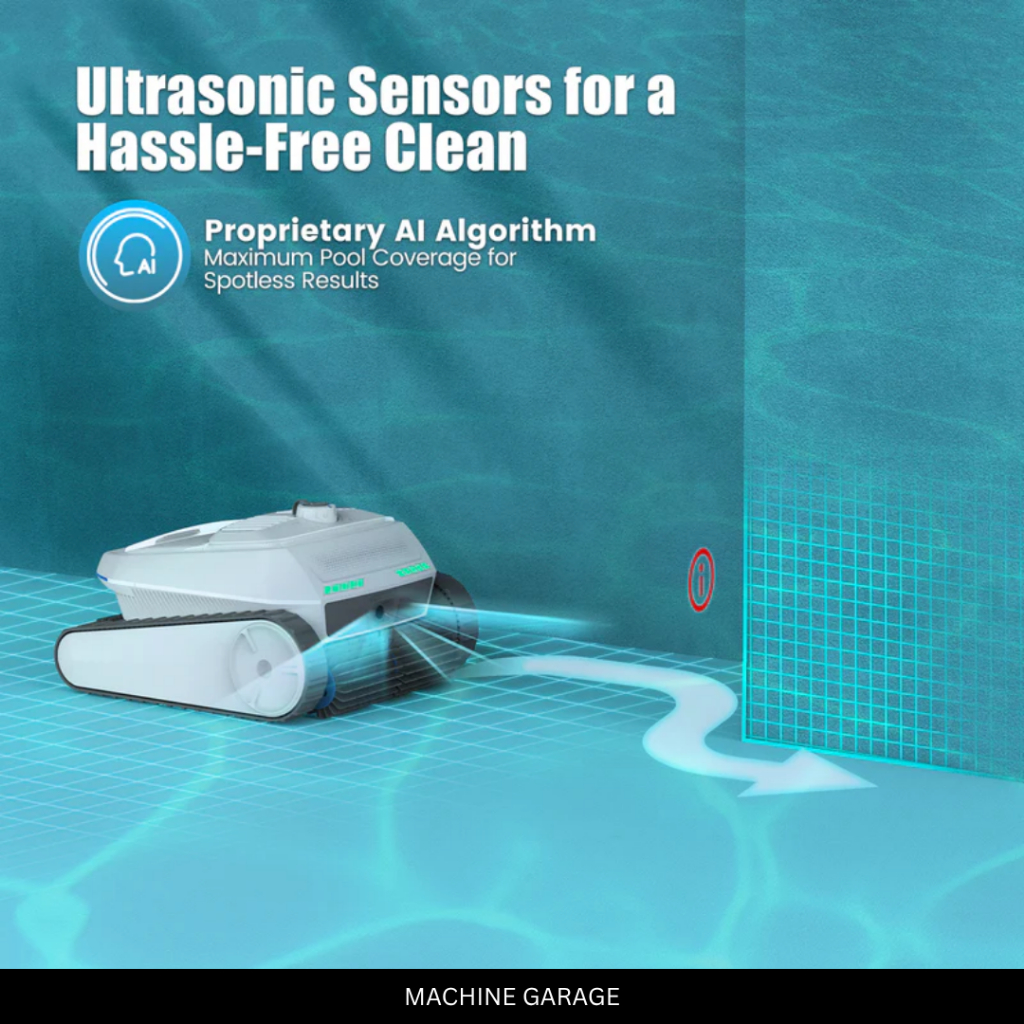 Robot Pembersih Kolam Renang Otomatis AIRROBO  PC200 Cordless Robotic Pool Cleaner Tanpa Kabel