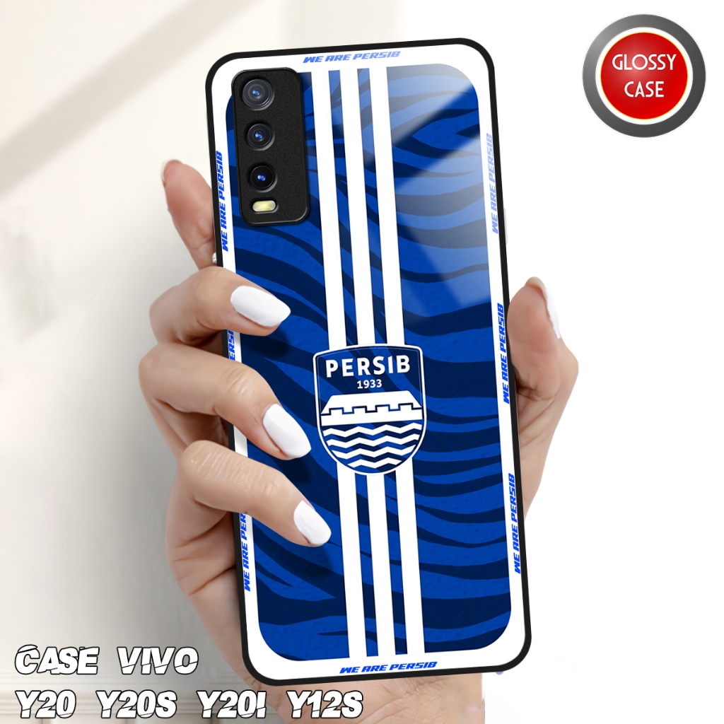 Glossy Case - Casing Hp Vivo Y20 / Y20s / Y20i / Y12s - Casing Hp Murah - Case Kilau Vivo - Kesing H
