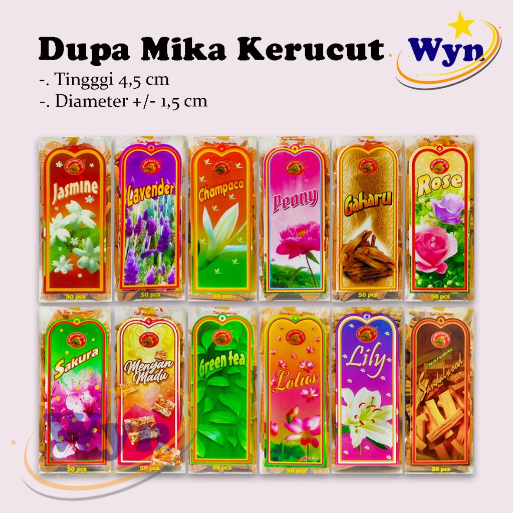 Dupa Tumpeng Mika Kerucut super wangi / Dupa Aromaterapi / Pengharum Ruangan