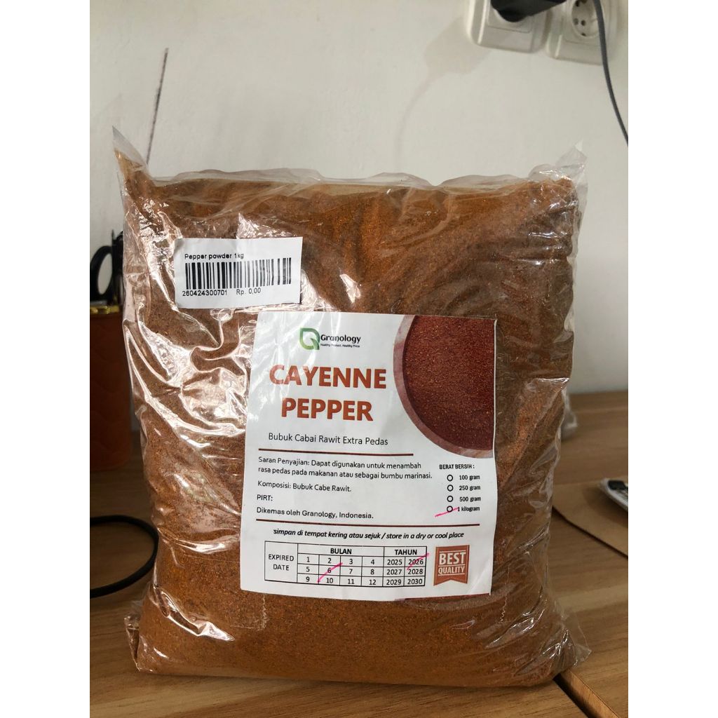 

Cayenne Pepper Stok Terbatas Flash Sale 1kg PALING MURAH