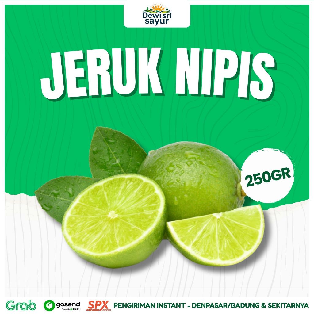 

Jeruk Nipis 250gr – Dewi Sri Sayur