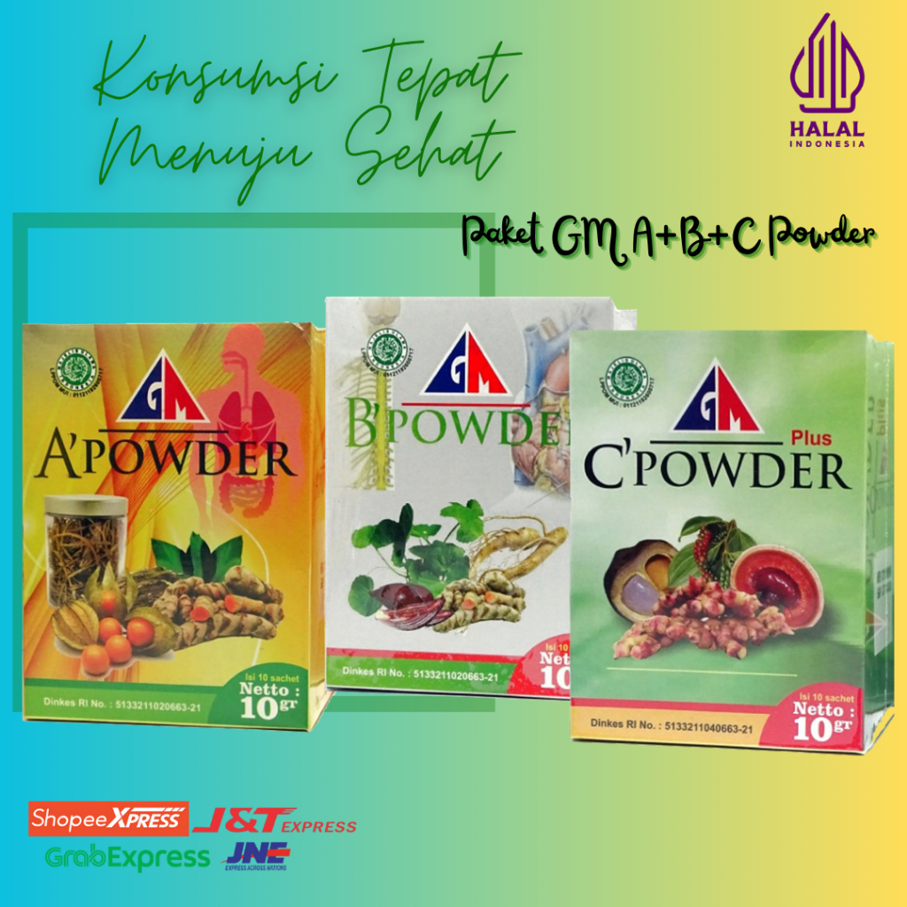 

Herbal / Herbal GM / Herbal Paket /GM A / GM B / GM C / Hemat