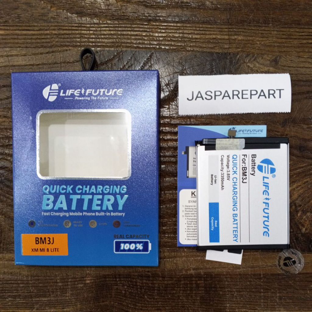 BATRE LF XIAOMI MI 8 LITE BM3J DOUBLE POWER
