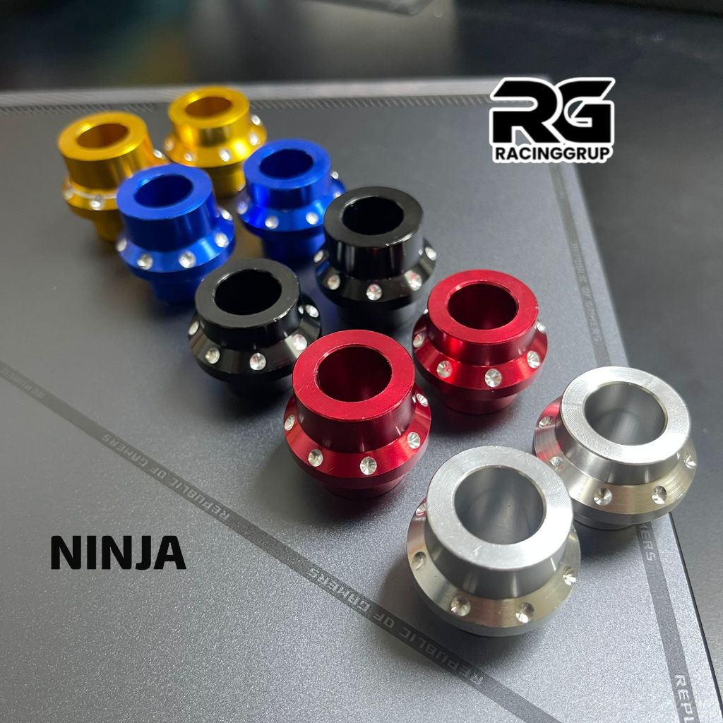 Racinggrup NEW Gearbox Ninja R Ninja RR Ninja SS NINJA GEAR BOX BOSHING AS RODA DEPAN FULL CNC ANTI 