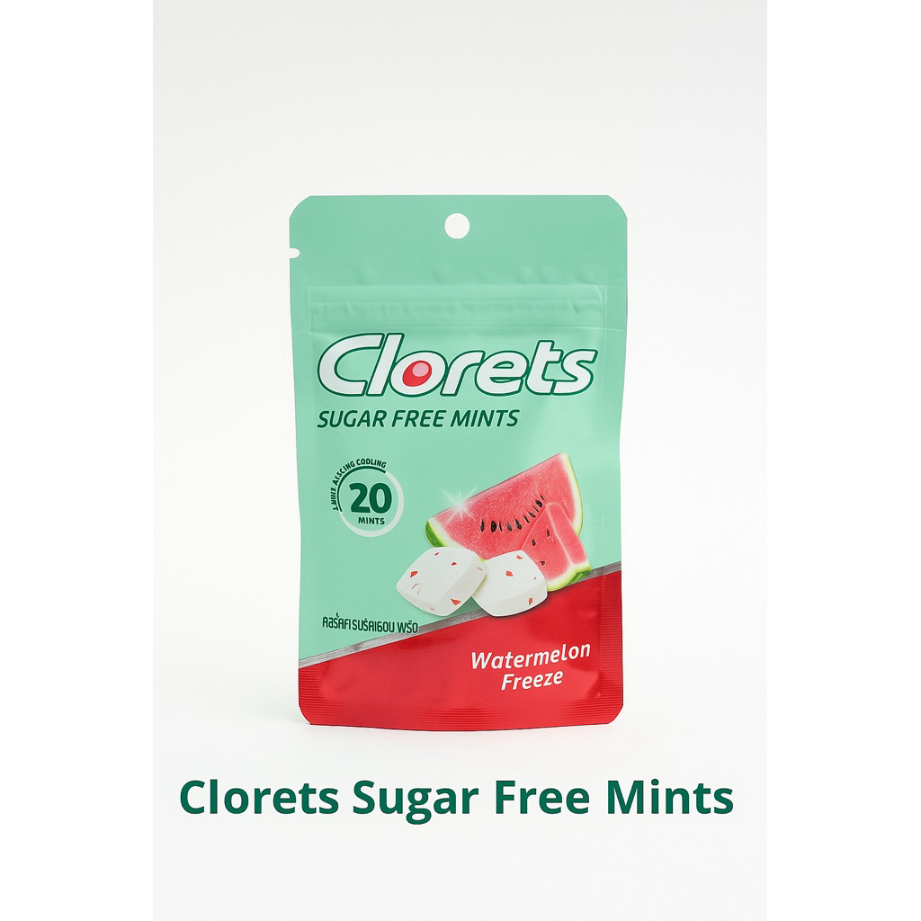 

Clorets Sgar Free Watermelon / Clorets Mini Mints 12gr Permen Candy Mints Original Thailandu