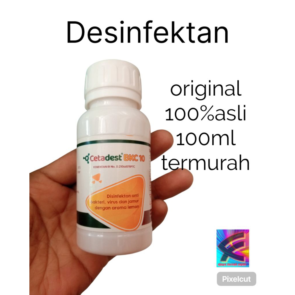 Cetadest BKC 10 Disinfektan anti virus ternak 100ml