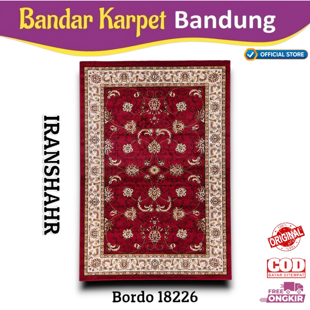 KARPET PERMADANI IRANSHAHR 120X170 CM (PREMIUM)