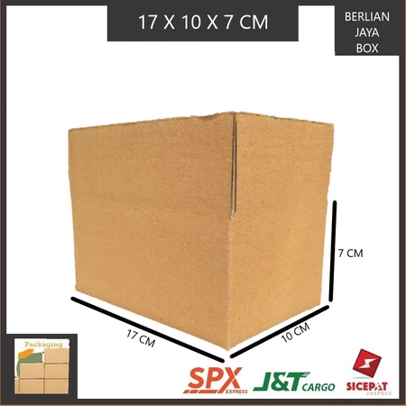 

KARDUS PACKING SINGGLE WALL UKURAN P17xL10xT7