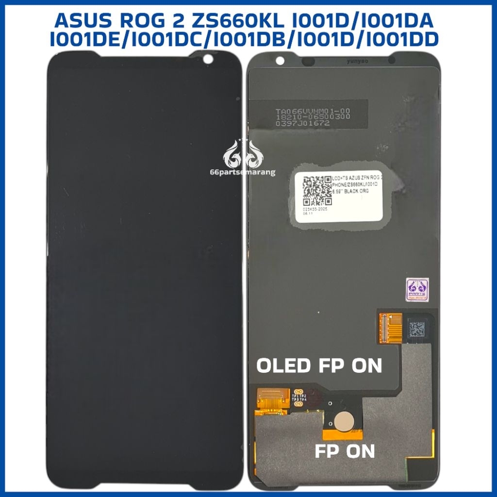 Lcd Touchscreen Asus ROG 2 ZS660KL I001D / I001DA / I001DB / I001DC / I001DD / I001DE FULLSET