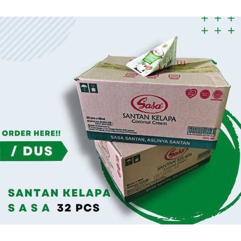 

SASA SANTAN KELAPA 65ML/ LEZZA SANTAN KELAPA 65 ML NON MANGKOK (ISI 36pcs/dus)