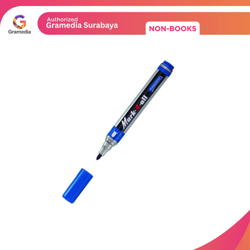 

Gramedia Surabaya - Stabilo S permanen 651/41 biru