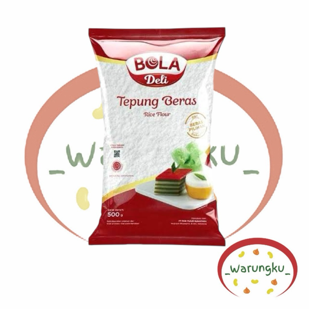 

Bola Deli TEPUNG BERAS 500gr Bahan Kue