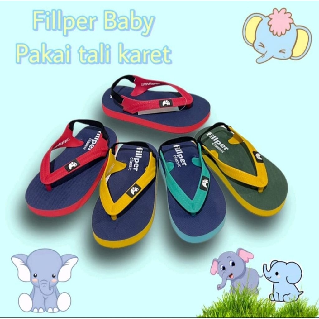 SANDAL JEPIT BABY FILPER TALI BELAKANG