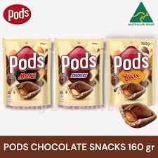 

[oddsolshop] pekanbaru/Pods Snack 160GR Mars & Snickers Chocolate Choco Cokelat Biskuit Wafer