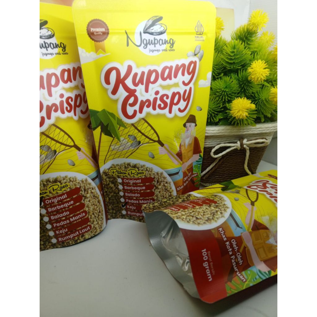

Kupang Crispy Rasa Keju
