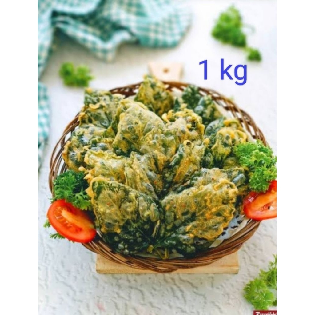 

keripik bayam kemasan 1kg