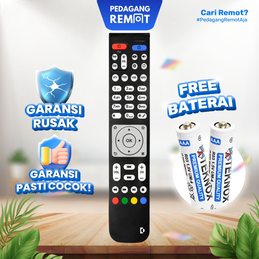 Remot Remote Receiver STB MyRepublic Huawei Ec6108v8 / Ec6108v9