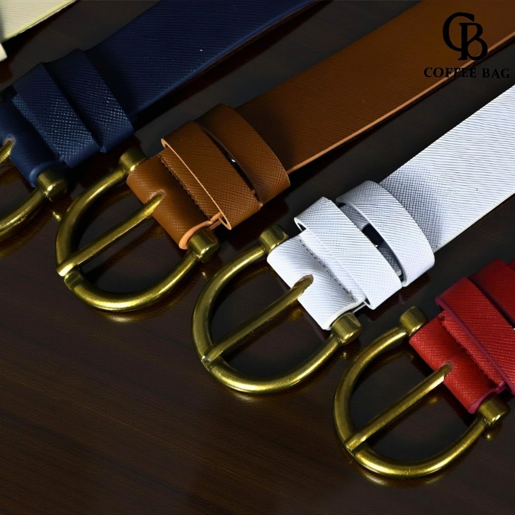 [CB] Ikat Pinggang Wanita Fashion Tali Prada Kecil 2,5cm Belt Women-F-012