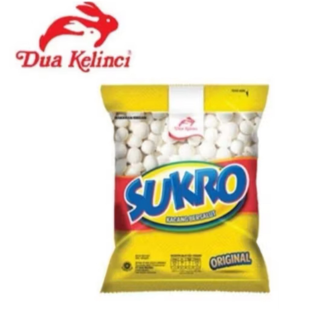 

(PER PCS) SUKRO Original 2000 Kacang Atoom Atom Dua Kelinci 34Gram