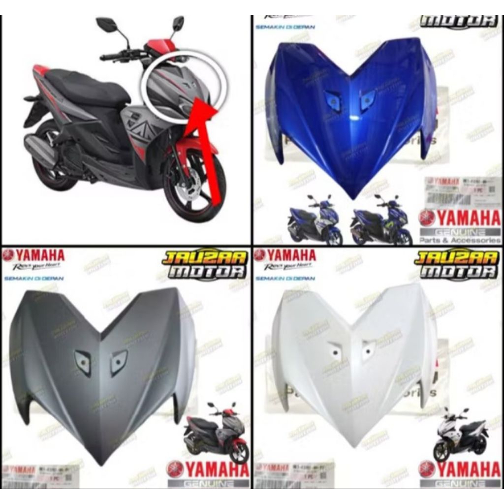 PANEL FRONT TAMENG DEPAN AEROX 125 ORIGINAL