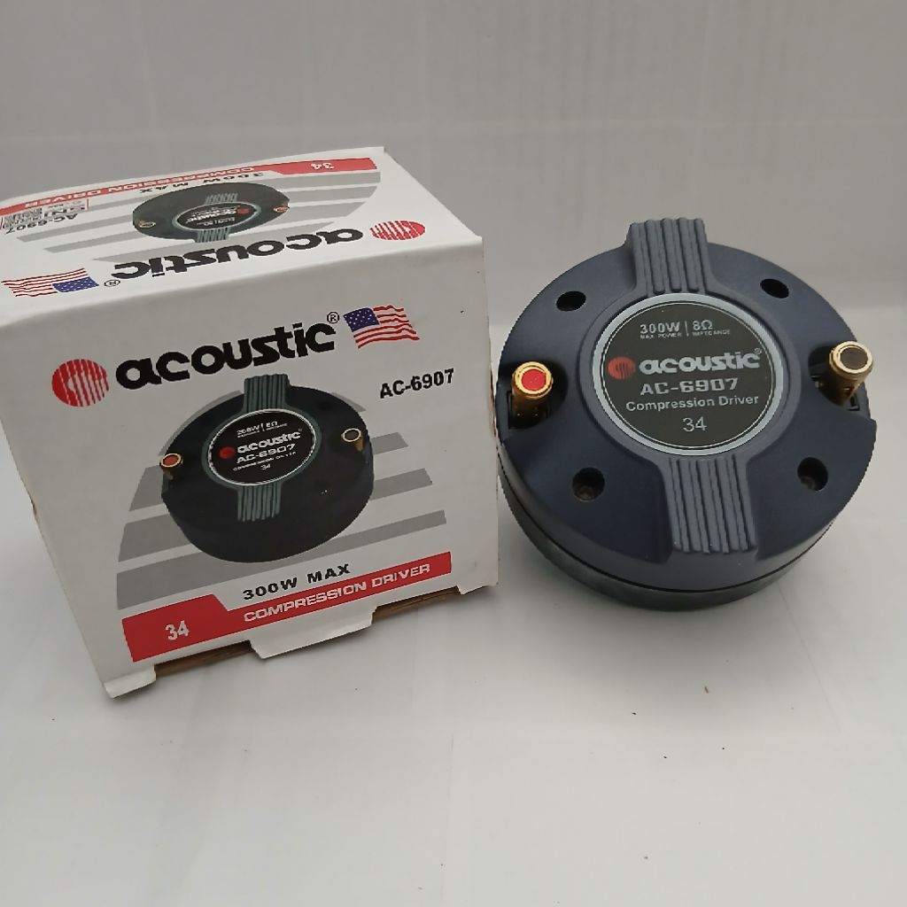 Driver Tweeter / twiter acoustic PA 34 300 Watt Original - Tweeter Acoustic Original