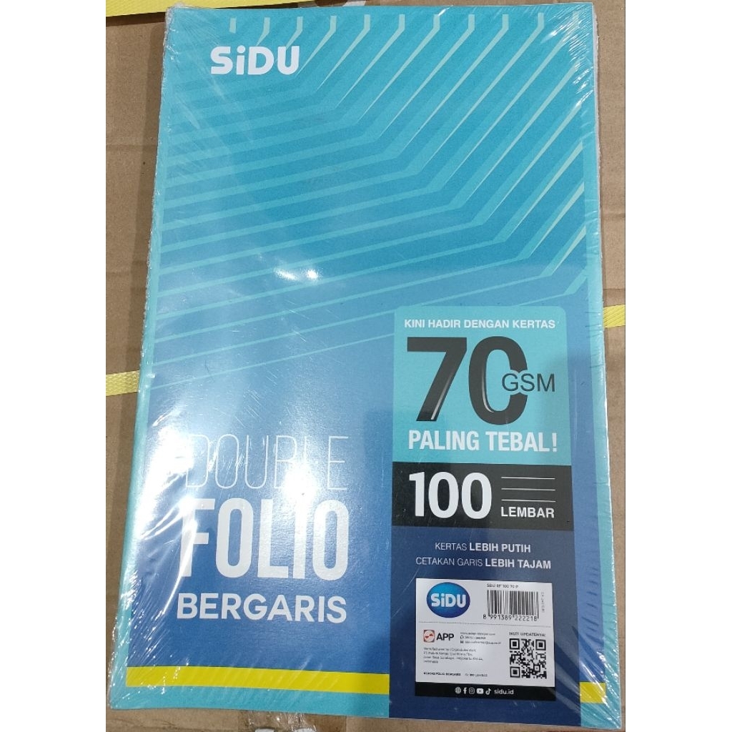 

Kertas Double Folio Bergaris Isi 100