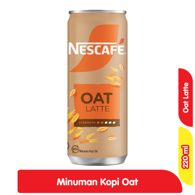 

Nescafe Minuman Kopi Oat Latte Kaleng 220 ml