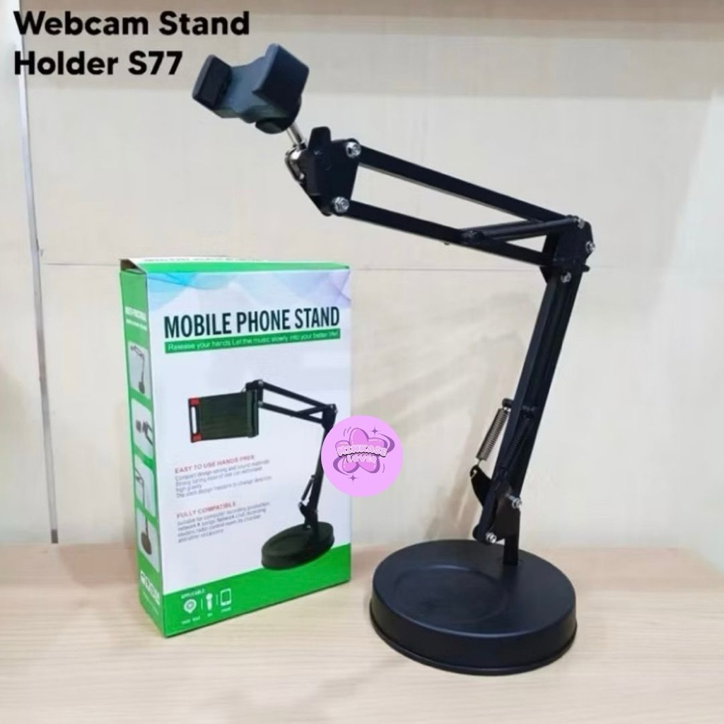 MULTIFUNCTIONAL BRACKET S77 STAND HP MEJA FAHRENHEIT PUTAR 360 DERAJAT / HOLDER / DUDUKAN HP / ARM S