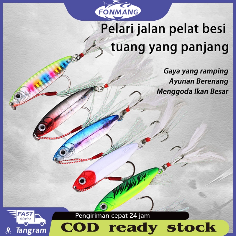 【FLASH SALE】Minnow Floating 10g/20g Umpan Pancing Casting Killer Biru Silver,Ikan Tiruan Lure Medium