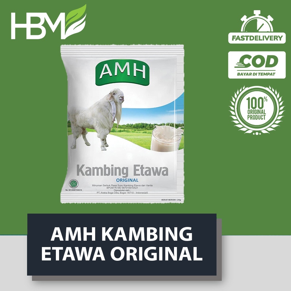 

Susu Kambing Etawa AMH Per Sachet Rasa Original Susu Kesehatan