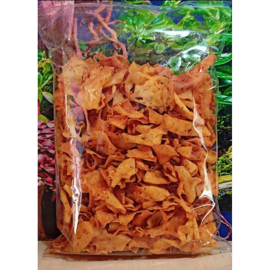 

KERIPIK SINGKONG KRIWIL PEDAS 250GR GURIH RENYAH SNACK CEMILAN MAKANAN MURAH