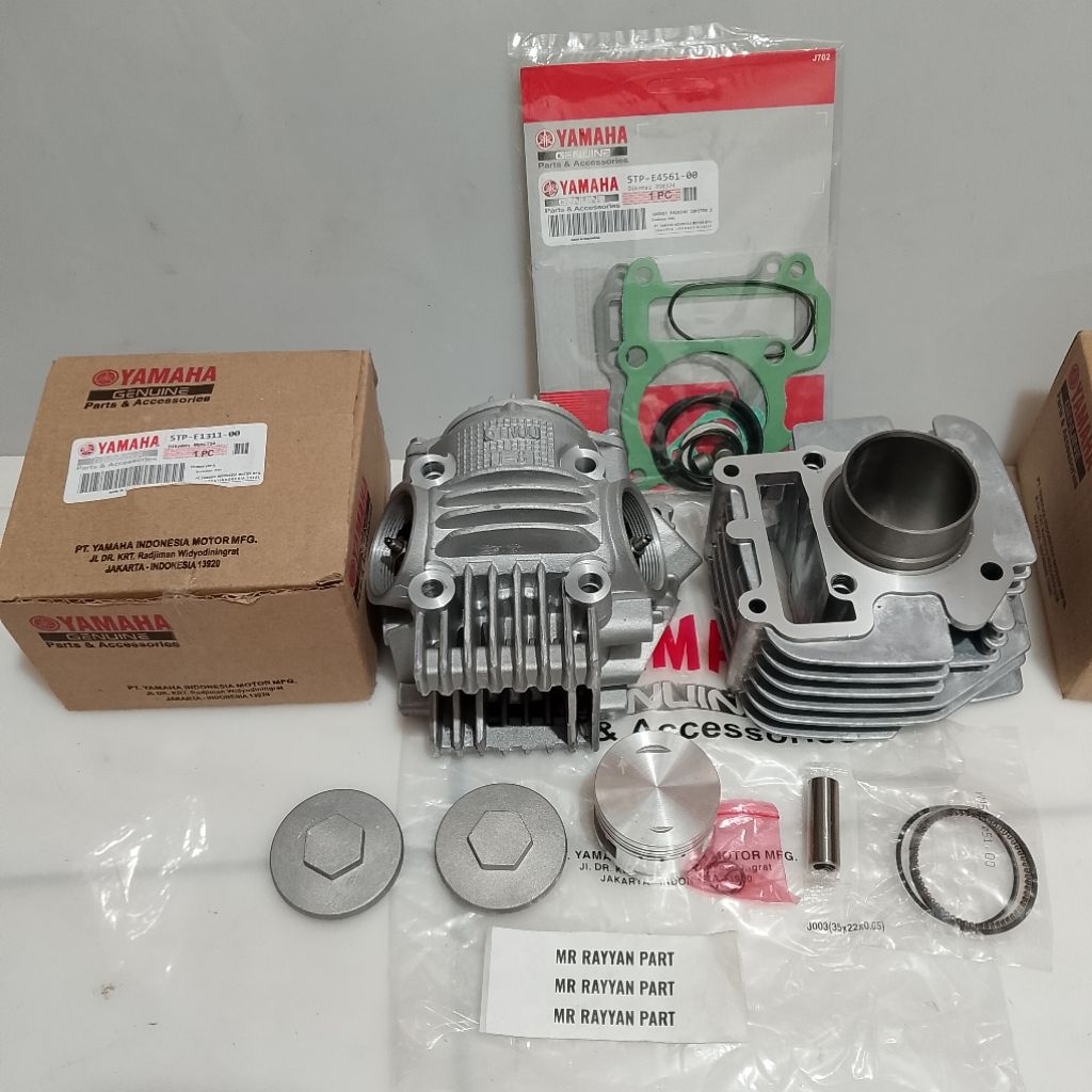 Blok Seher Komplit+Blok Head Assy Jupiter Z Lama Jupiter Burhan Vega R New Jupiter Z 2004-2008(5TP) 