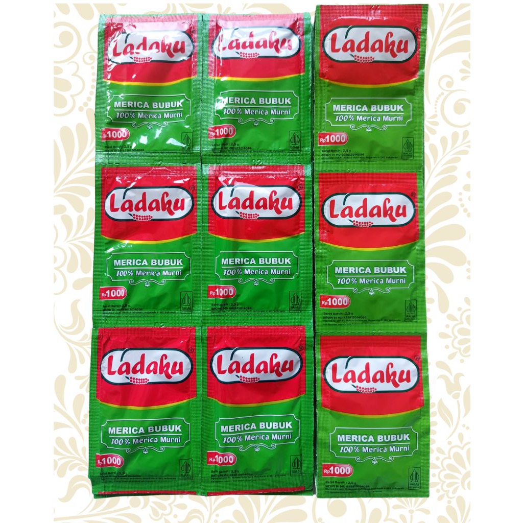 

Ladaku renceng 12 pcs netto 2,5 gram