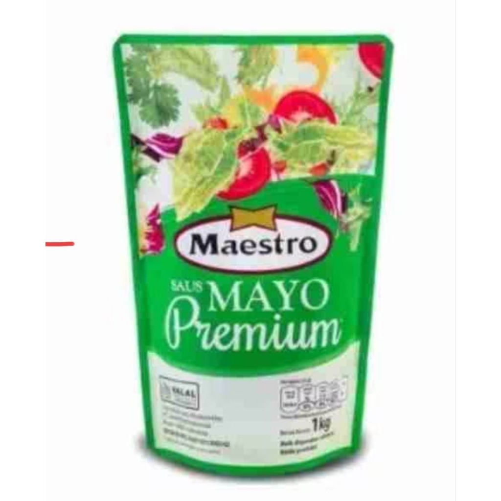 

Maestro Mayonais 1 Kg - Saus Mayo Original