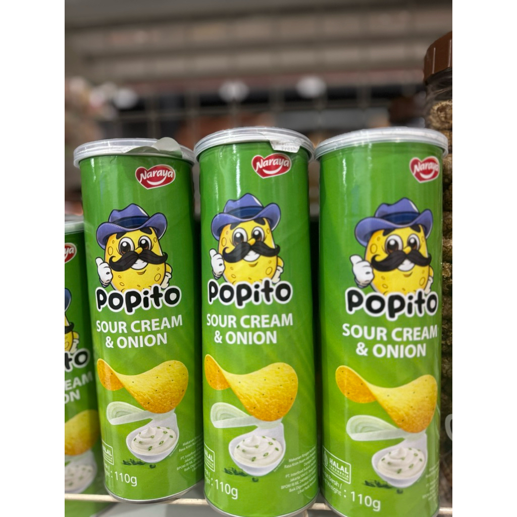 

POPITO CHIP KALENG 110Gr
