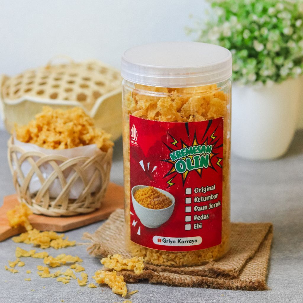 

Kremesan OLIN - Renyahnya Bikin Nagih Rasa Original