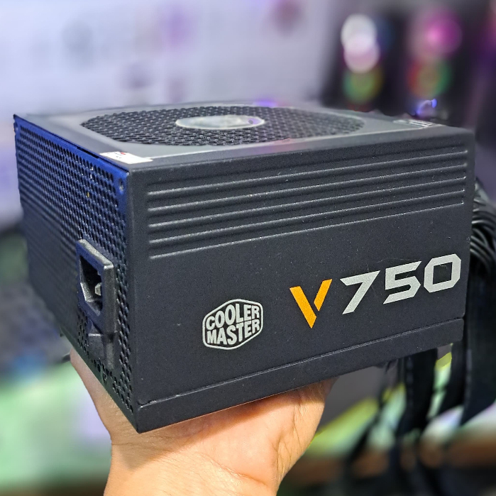 PSU Cooler Master V750 80+ Gold Power Supply 750 Watt 80 plus Gold - Bekas Normal