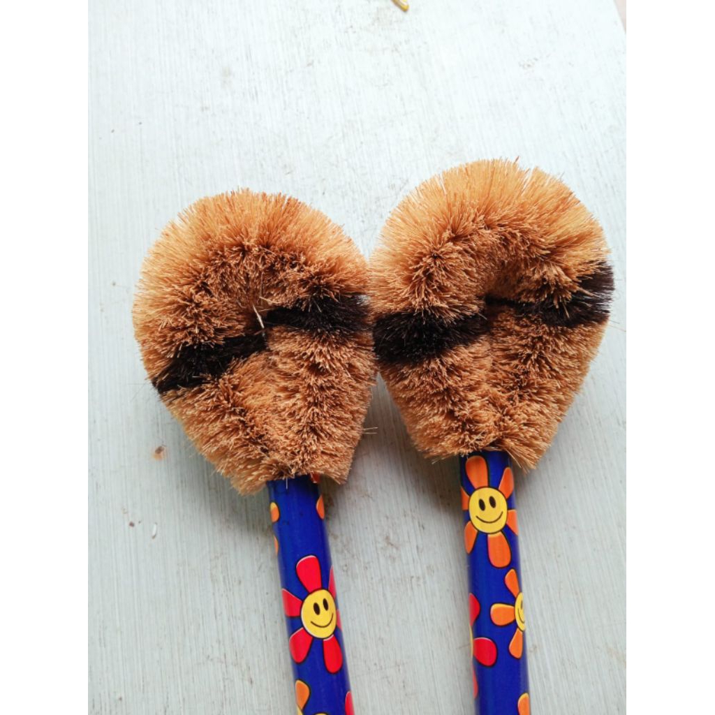 sikat WC sabut kelapa premium/sikat kloset sabut kelapa kualitas ekspor/sikat kamar mandi/sikat serb