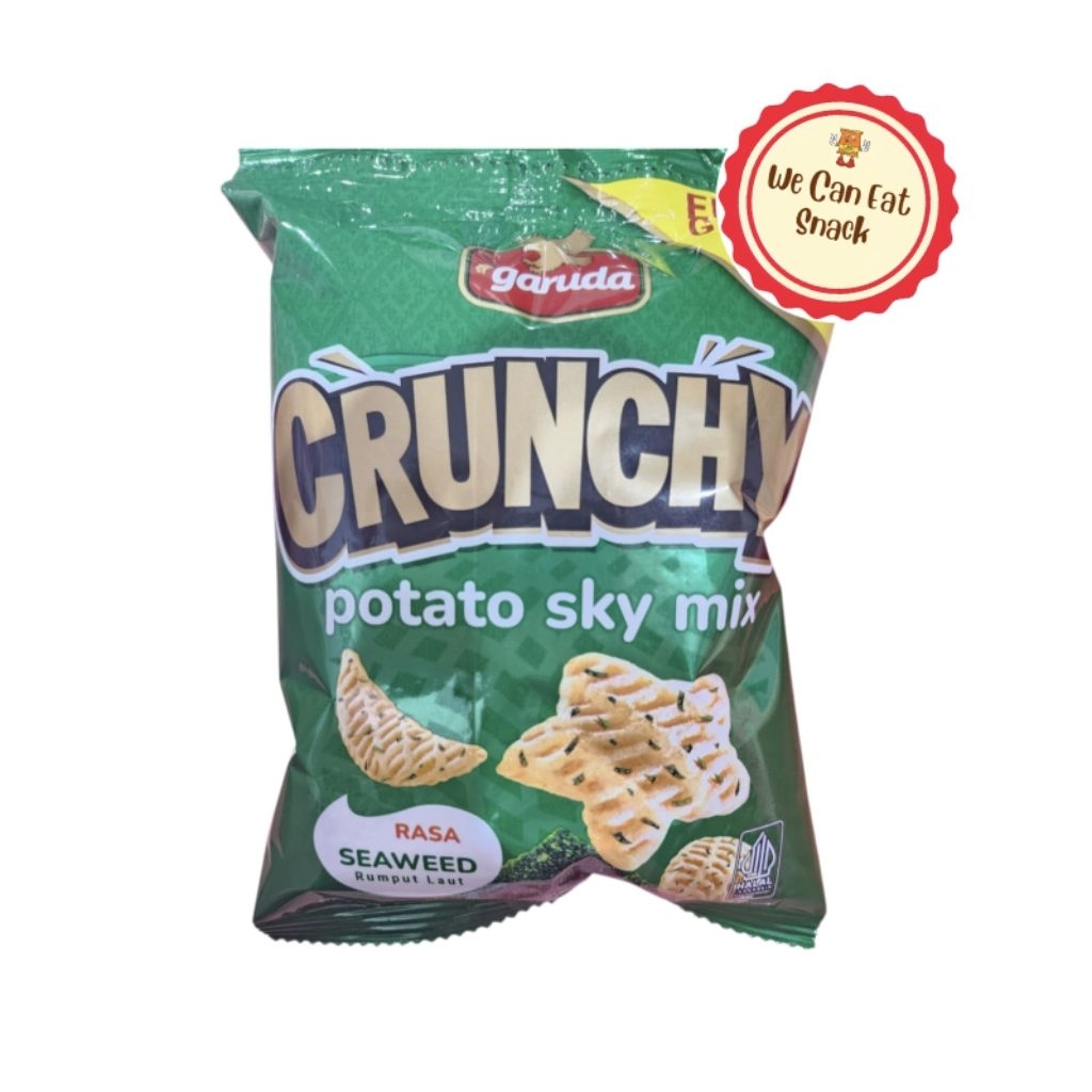 

Garuda Crunchy Potato Sky Mix Seaweed (isi 10 Bks)