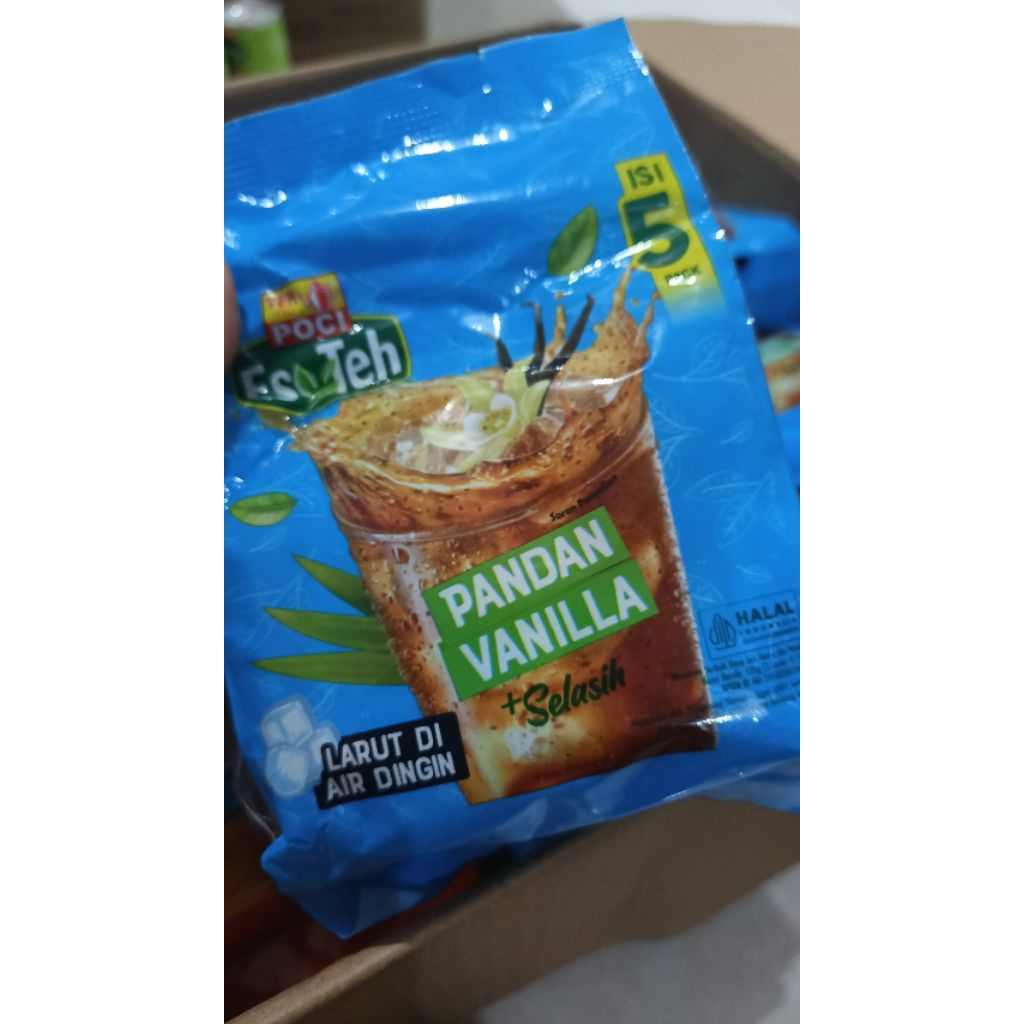 

Teh Poci Pandan Vanila + Selasih 120 g