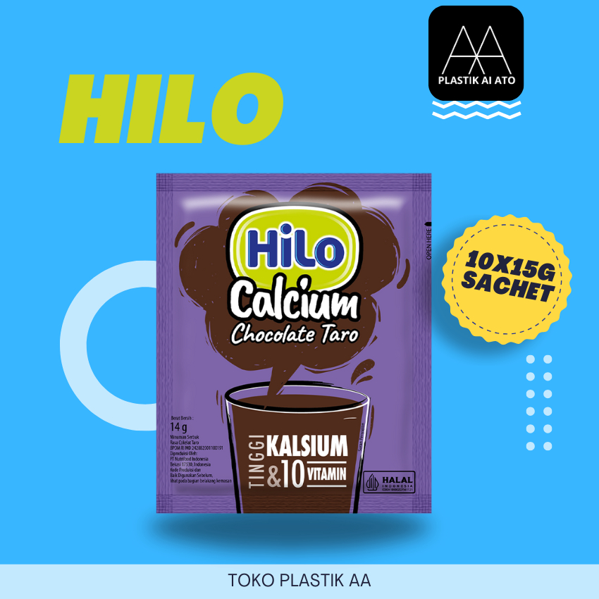

HILO CHOCOLATE TARO 10 sachet x 15gr / Hilo Ranceng / saset