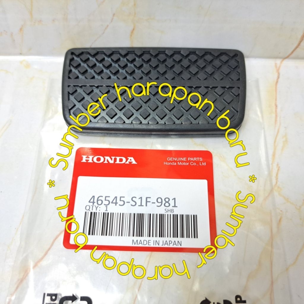 Karet Cover Pedal Rem Matic Brio Mobilio BRV HRV Jazz City Original