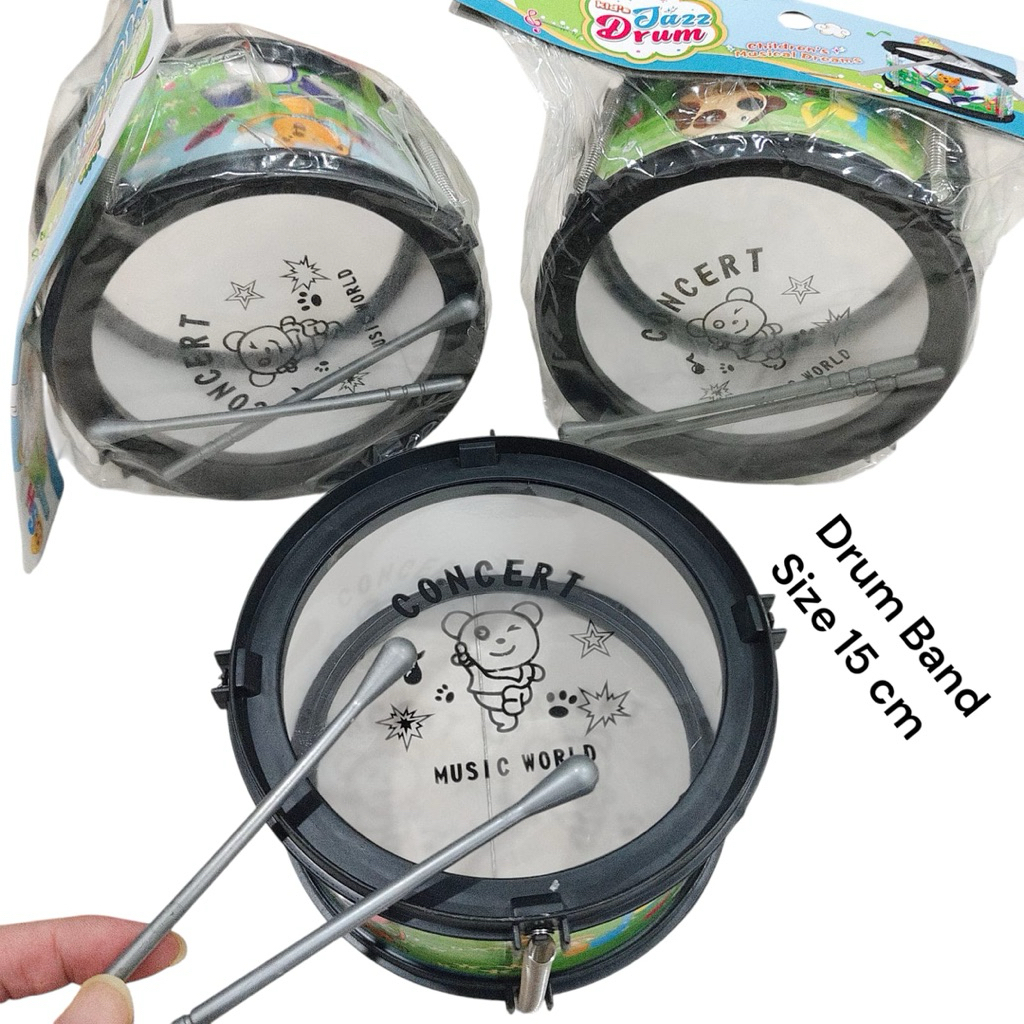 1082 mainan alat musik anak”/mainan drum musik anak”/mainan drum plastik lucu