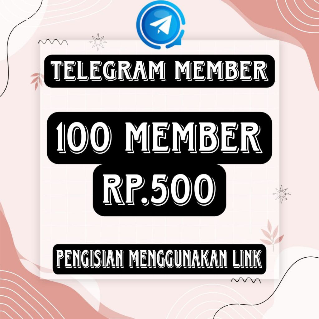MEMBER GROUP TELEGRAM PERMANEN BERGARANSI TAMBAH MEMBER GROUP