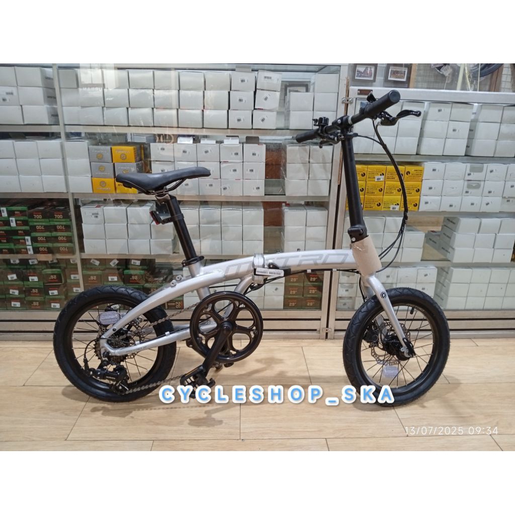 Sepeda Lipat Polygon Metro 2 16 inch free helm - new original