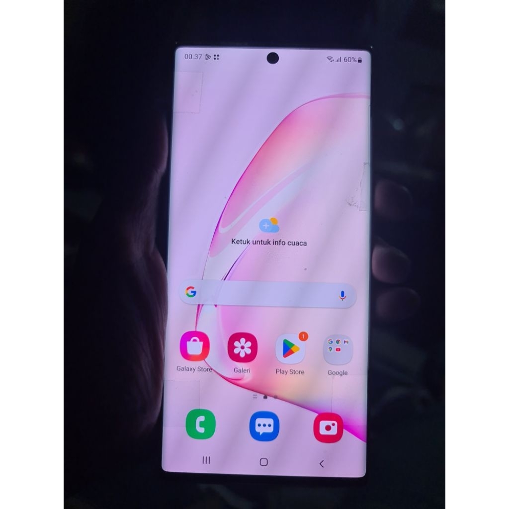 lcd samsung note 10 plus mulus minus ringan
