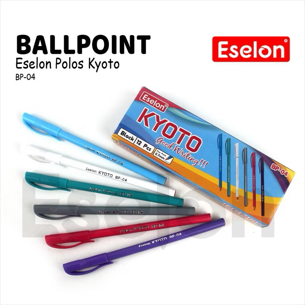 

12pcs Ballpoint Office Mini / 1pak Pulpen Eselon Mini 0.7mm