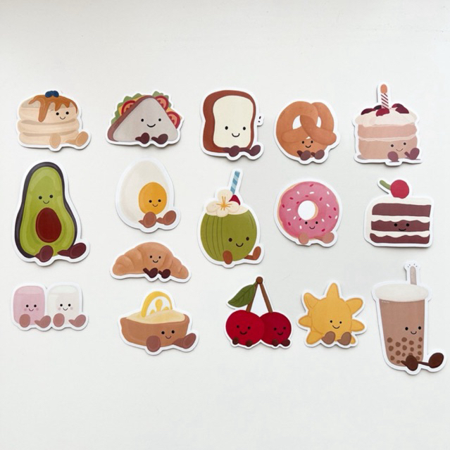 

stiker jellycat lucu unik stiker anak