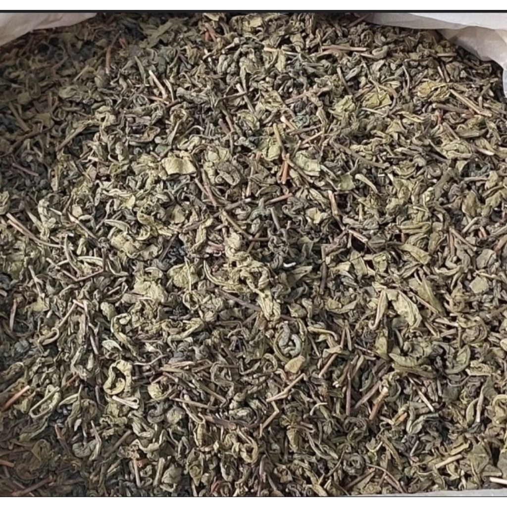 

teh hijau kering berat 1 kg