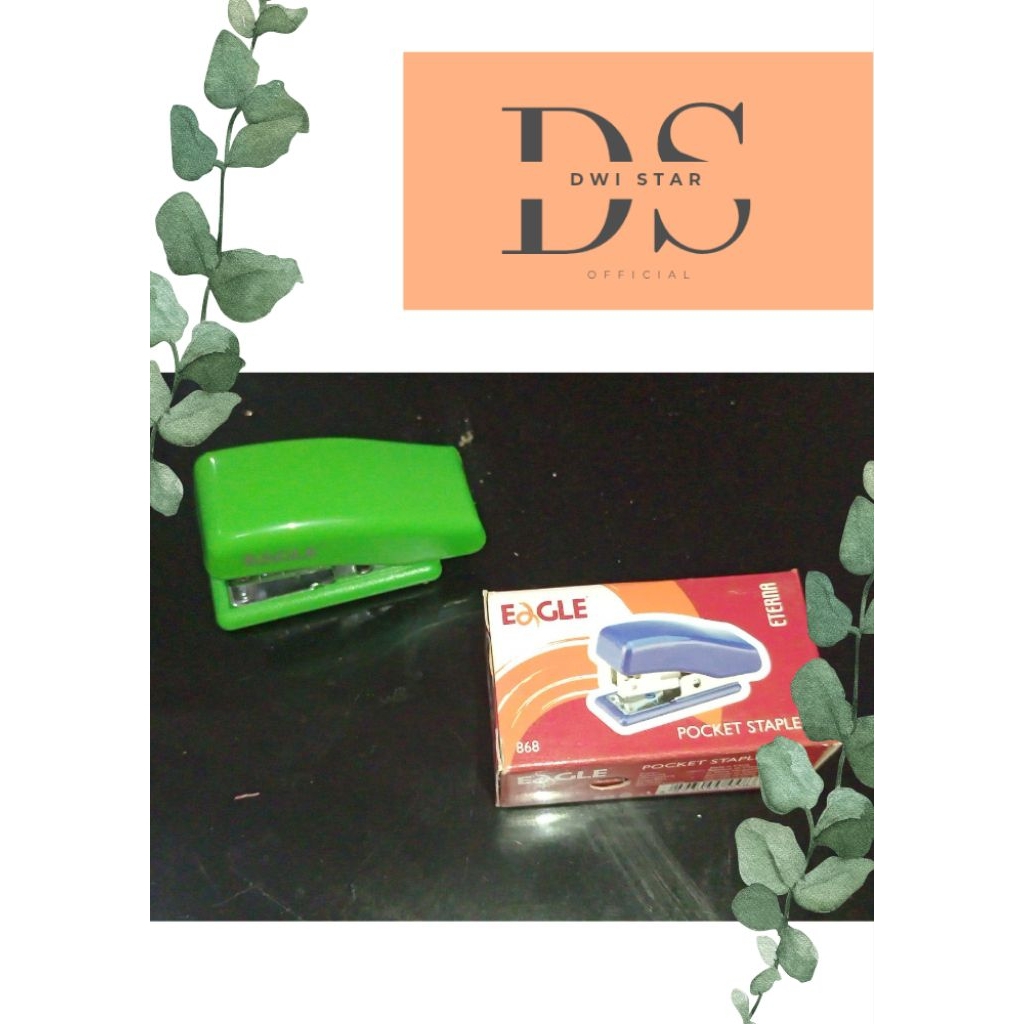 

Stapler mini Eagle 868 No 3/atau No 24/6 EAGLE original
